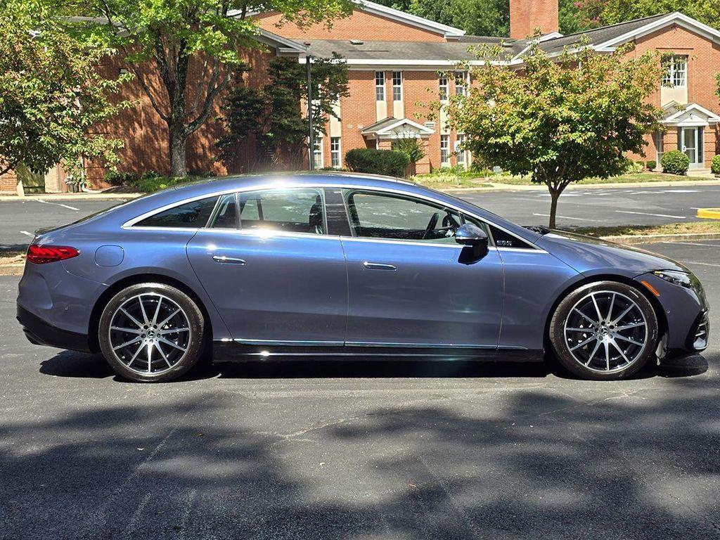used 2023 Mercedes-Benz EQS 580 car, priced at $54,995