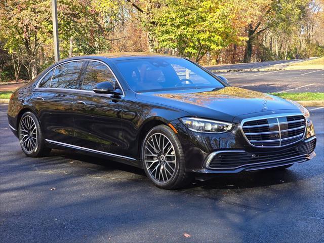 used 2022 Mercedes-Benz S-Class car, priced at $79,995