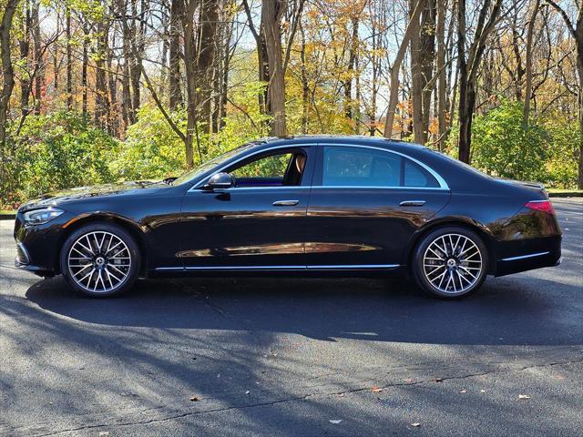 used 2022 Mercedes-Benz S-Class car, priced at $79,995