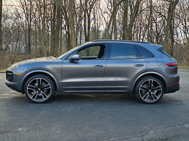 used 2021 Porsche Cayenne E-Hybrid car, priced at $54,995