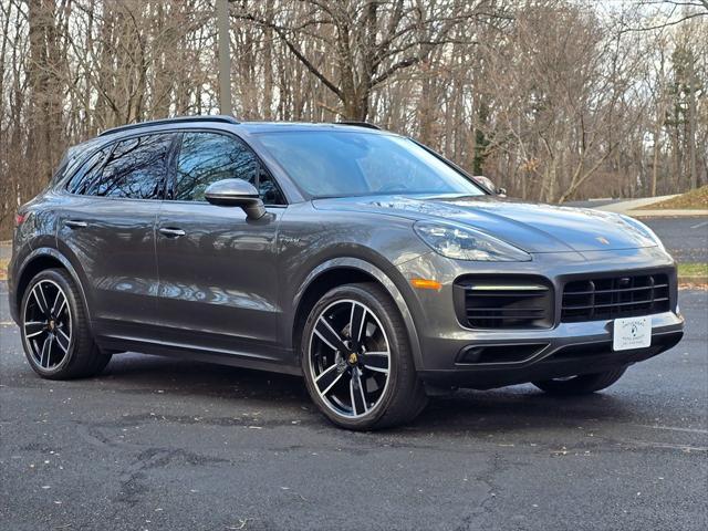 used 2021 Porsche Cayenne E-Hybrid car, priced at $54,995