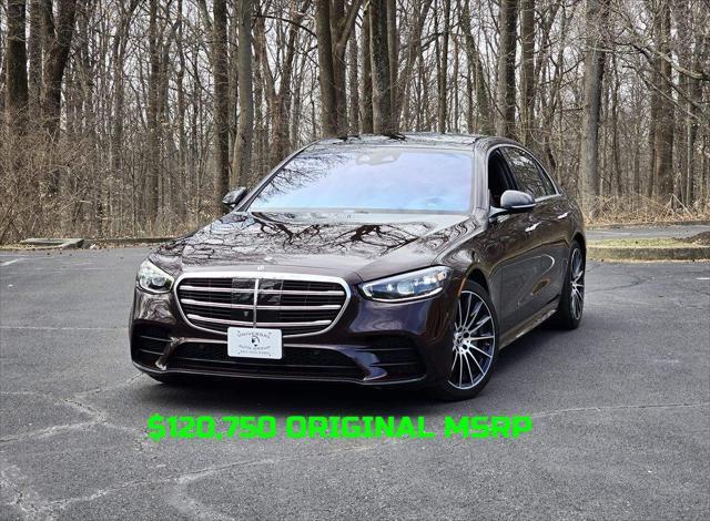 used 2021 Mercedes-Benz S-Class car, priced at $59,995