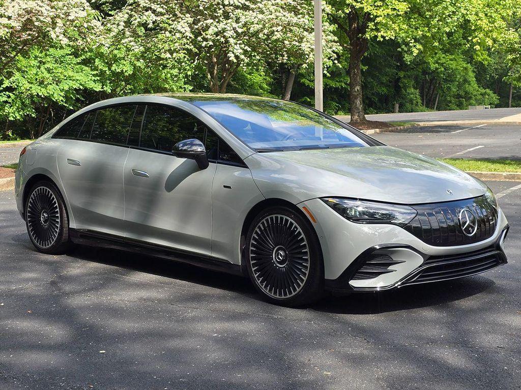used 2023 Mercedes-Benz AMG EQE car, priced at $54,995