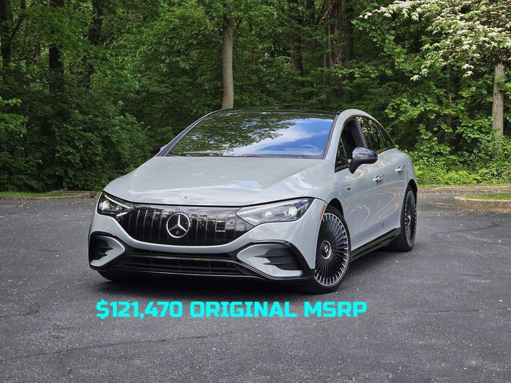 used 2023 Mercedes-Benz AMG EQE car, priced at $55,495