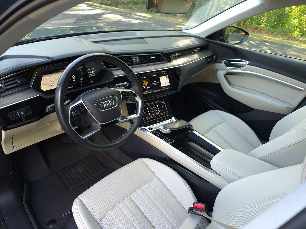used 2024 Audi Q8 e-tron car, priced at $39,995