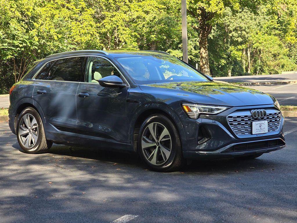 used 2024 Audi Q8 e-tron car, priced at $39,995