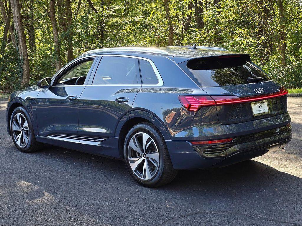used 2024 Audi Q8 e-tron car, priced at $39,995