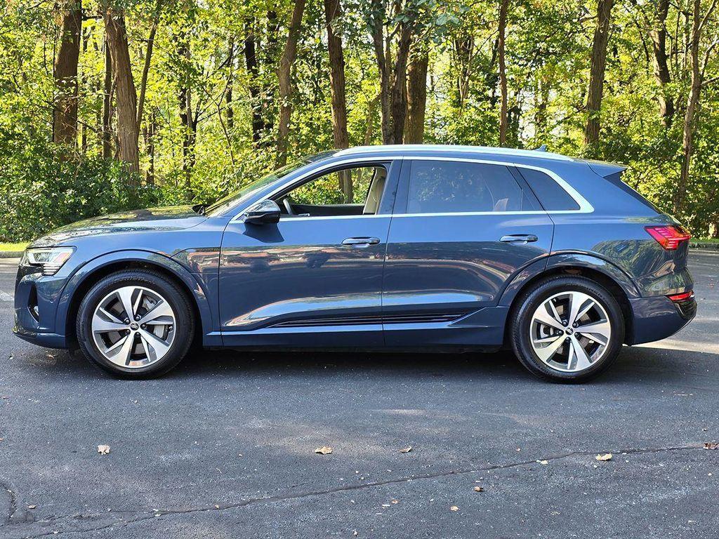 used 2024 Audi Q8 e-tron car, priced at $39,995