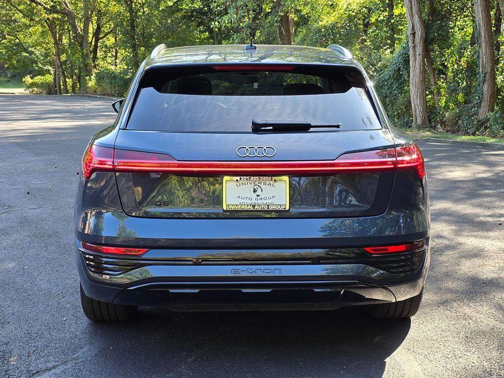 used 2024 Audi Q8 e-tron car, priced at $39,995