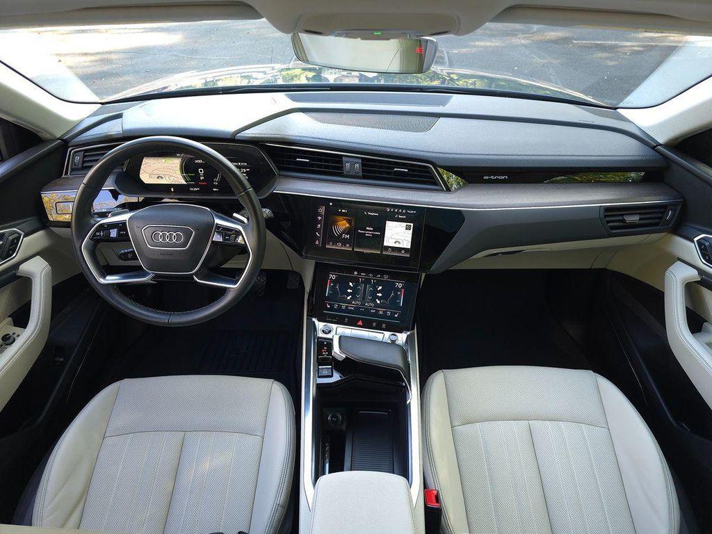 used 2024 Audi Q8 e-tron car, priced at $39,995