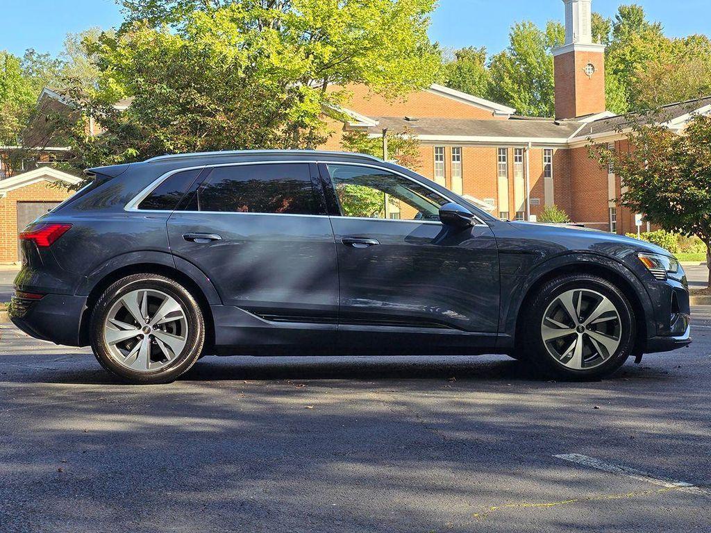 used 2024 Audi Q8 e-tron car, priced at $39,995