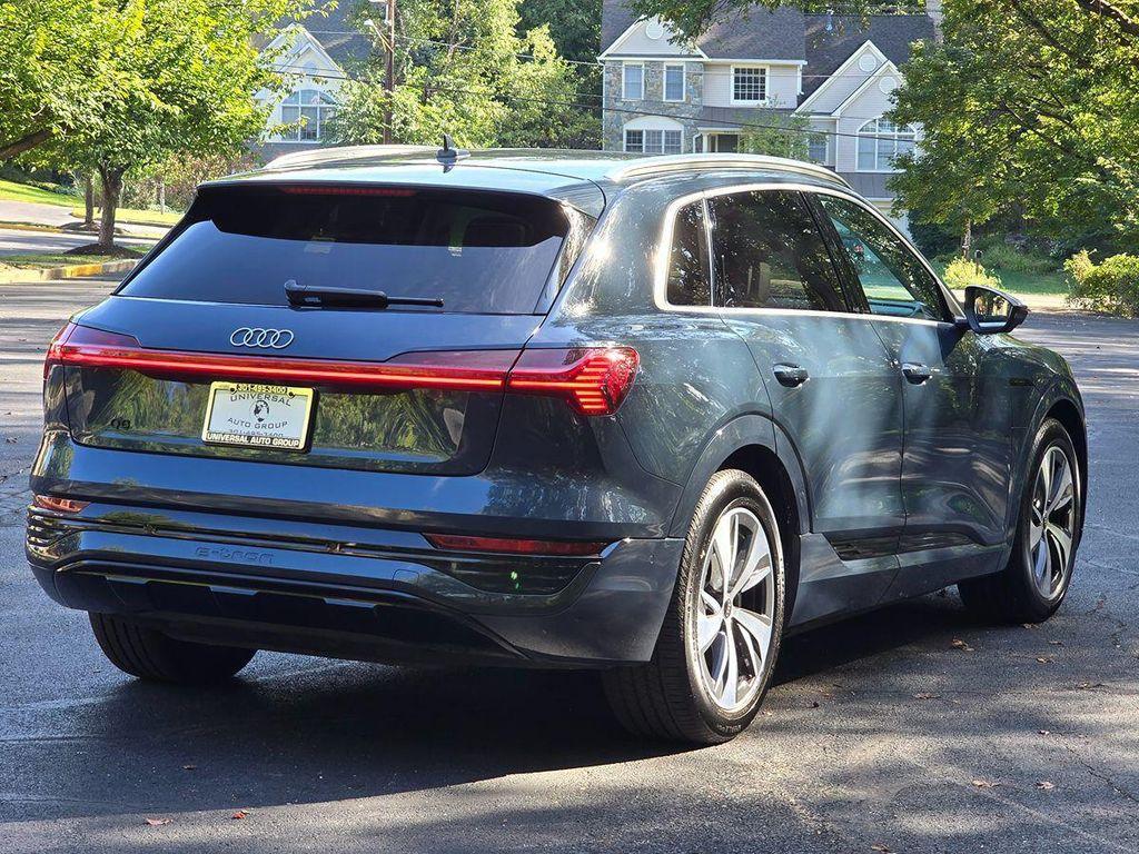 used 2024 Audi Q8 e-tron car, priced at $39,995