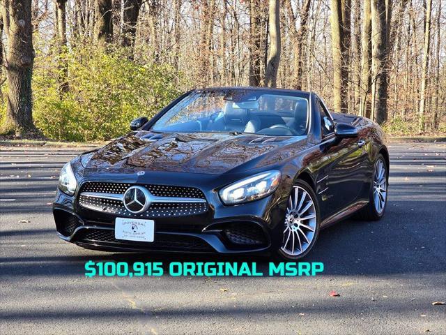 used 2020 Mercedes-Benz SL 450 car, priced at $45,995