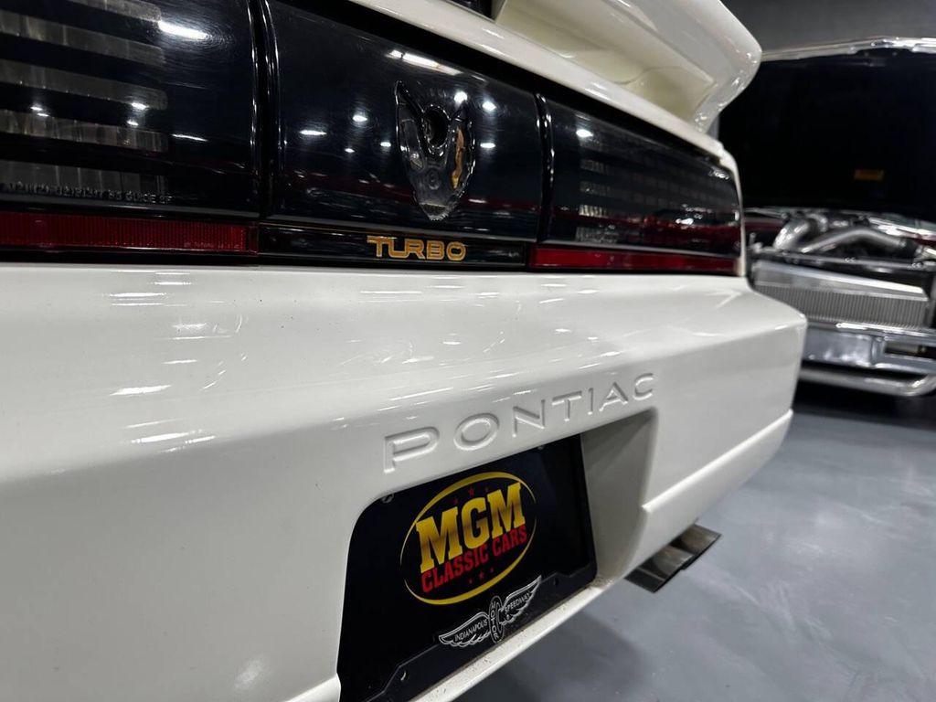 used 1989 Pontiac Firebird car, priced at $44,995