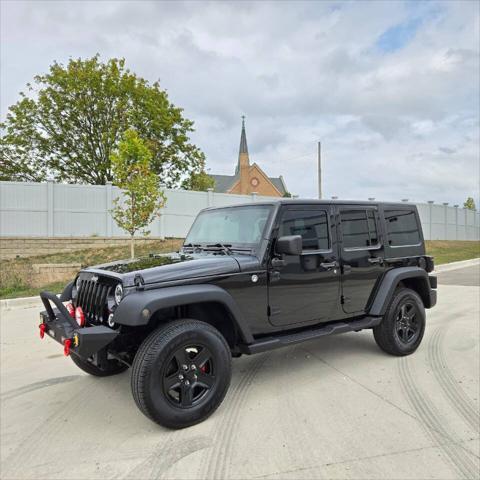 used 2012 Jeep Wrangler Unlimited car, priced at $16,995