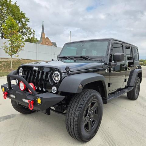 used 2012 Jeep Wrangler Unlimited car, priced at $16,995