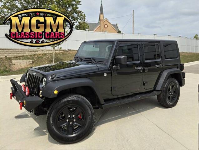 used 2012 Jeep Wrangler Unlimited car, priced at $16,995