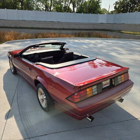 used 1988 Chevrolet Camaro car, priced at $18,990