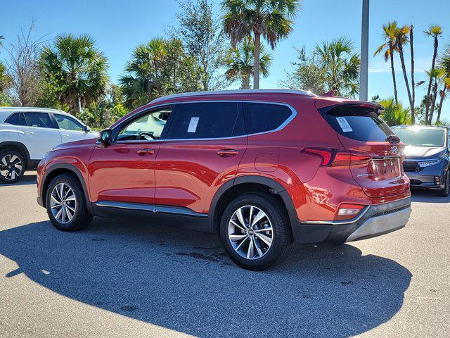 used 2019 Hyundai Santa Fe car, priced at $18,450