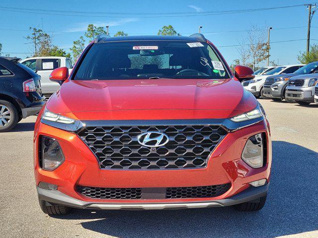 used 2019 Hyundai Santa Fe car, priced at $18,450