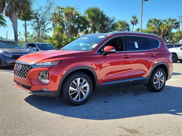 used 2019 Hyundai Santa Fe car, priced at $18,450