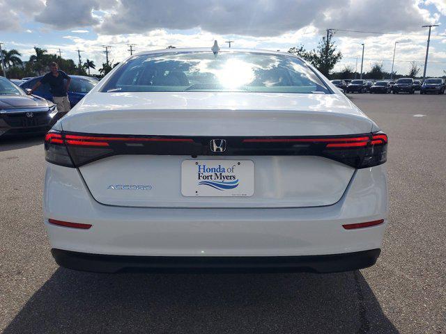 new 2024 Honda Accord car, priced at $30,698