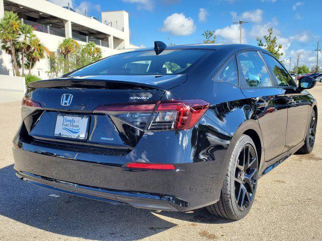 new 2025 Honda Civic car, priced at $29,547