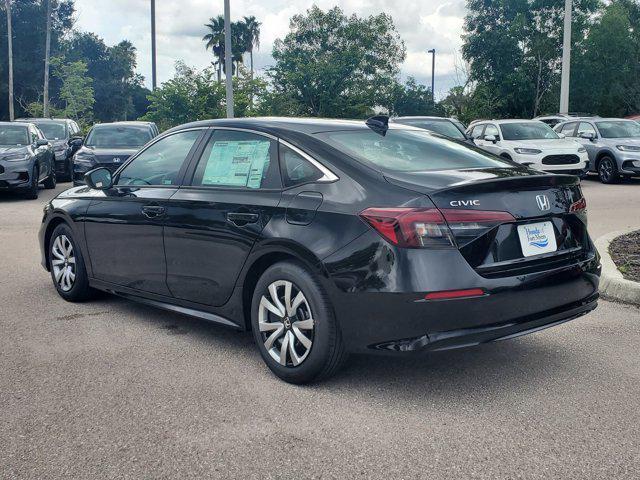 new 2026 Honda Civic car, priced at $25,790