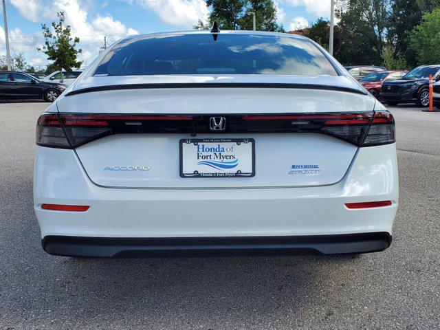 new 2025 Honda Accord Hybrid car, priced at $34,853