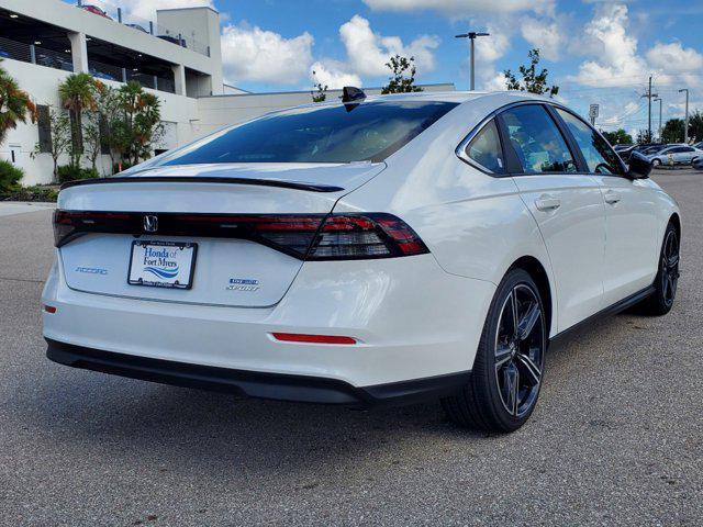 new 2025 Honda Accord Hybrid car, priced at $34,853