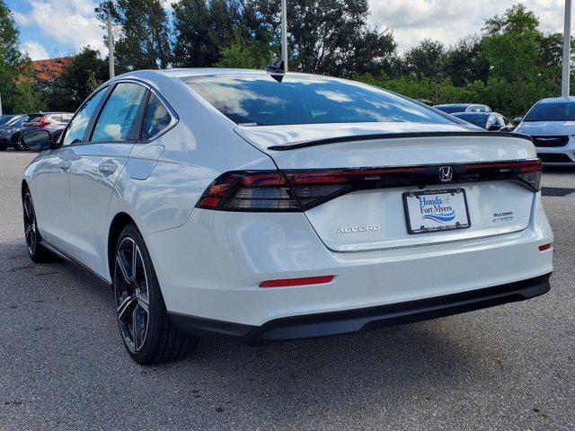 new 2025 Honda Accord Hybrid car, priced at $34,853