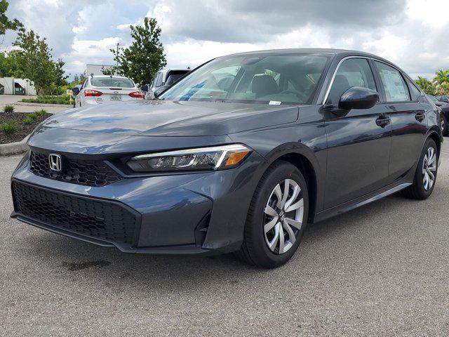 new 2026 Honda Civic car, priced at $25,790