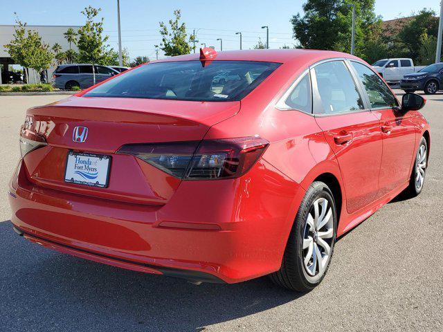 new 2025 Honda Civic car, priced at $25,092