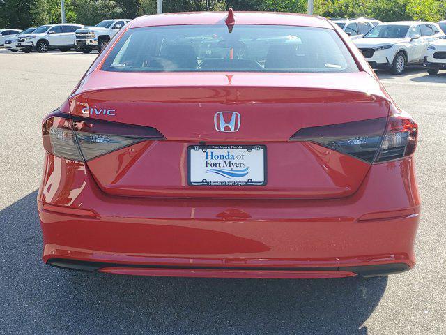 new 2025 Honda Civic car, priced at $25,092