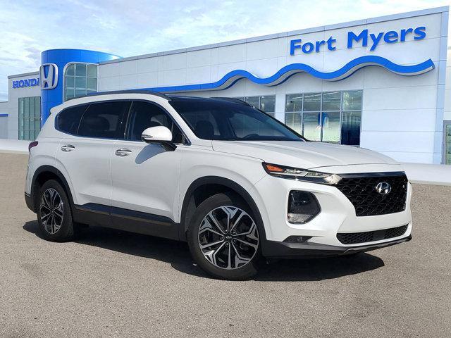 used 2020 Hyundai Santa Fe car, priced at $19,950