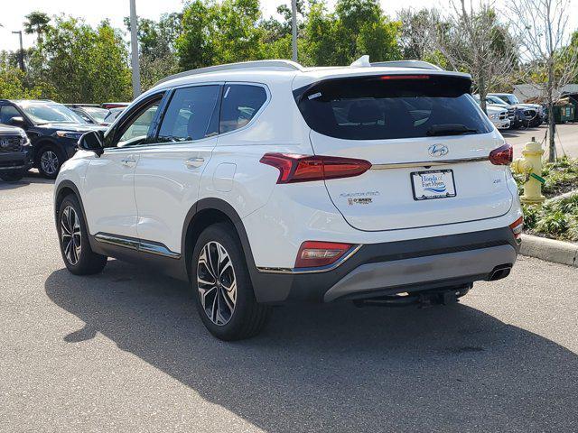 used 2020 Hyundai Santa Fe car, priced at $19,950