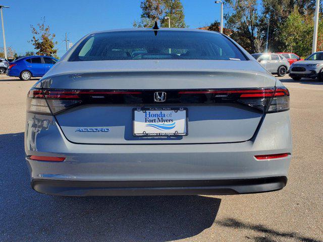 new 2025 Honda Accord car, priced at $31,789