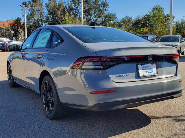 new 2025 Honda Accord car, priced at $31,789