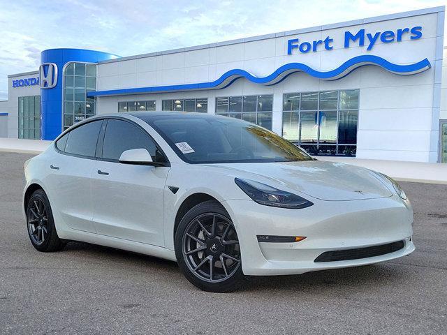 used 2022 Tesla Model 3 car, priced at $25,450