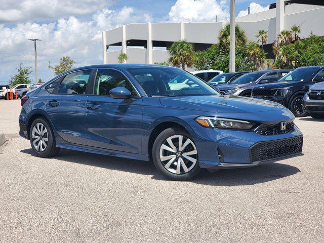 new 2026 Honda Civic car, priced at $26,200