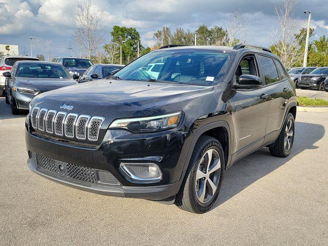 used 2022 Jeep Cherokee car, priced at $19,950