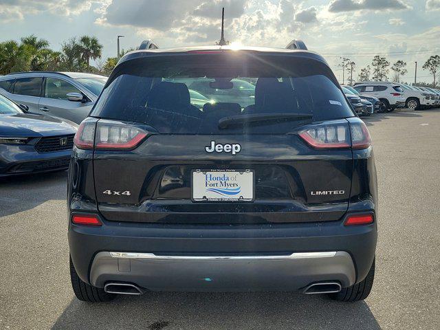 used 2022 Jeep Cherokee car, priced at $19,950