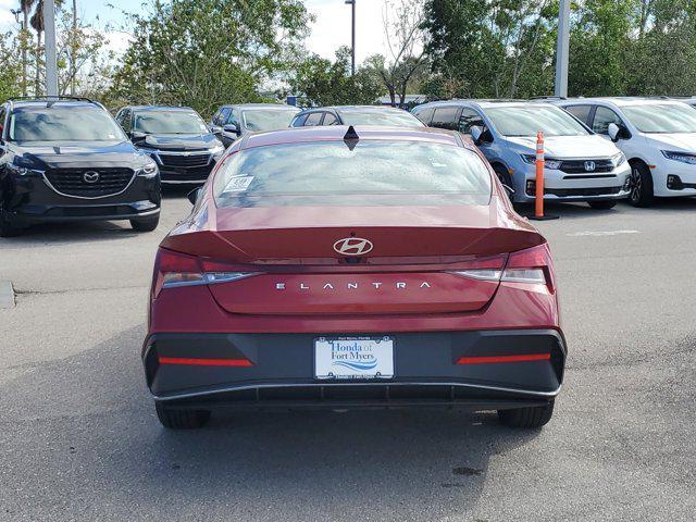 used 2024 Hyundai Elantra car, priced at $17,950