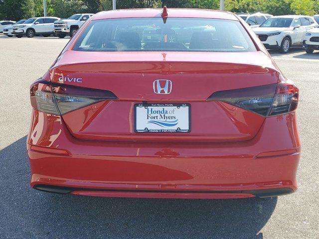 new 2025 Honda Civic car, priced at $25,146