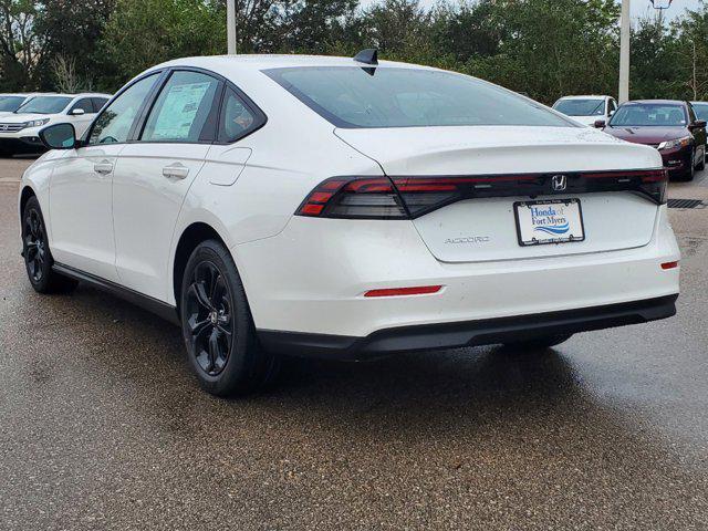 new 2025 Honda Accord car, priced at $30,923