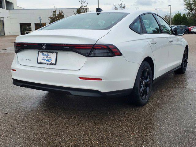 new 2025 Honda Accord car, priced at $30,923