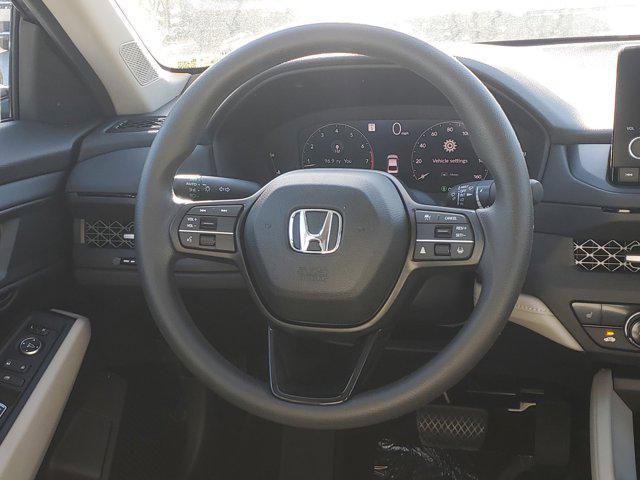 new 2025 Honda Accord car, priced at $30,923