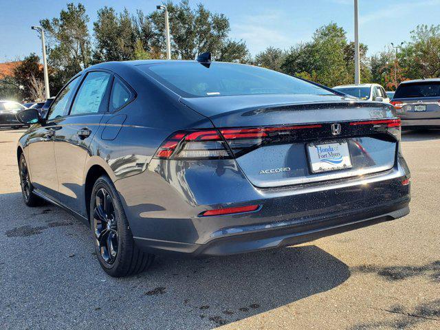 new 2025 Honda Accord car, priced at $31,338