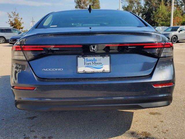 new 2025 Honda Accord car, priced at $31,338