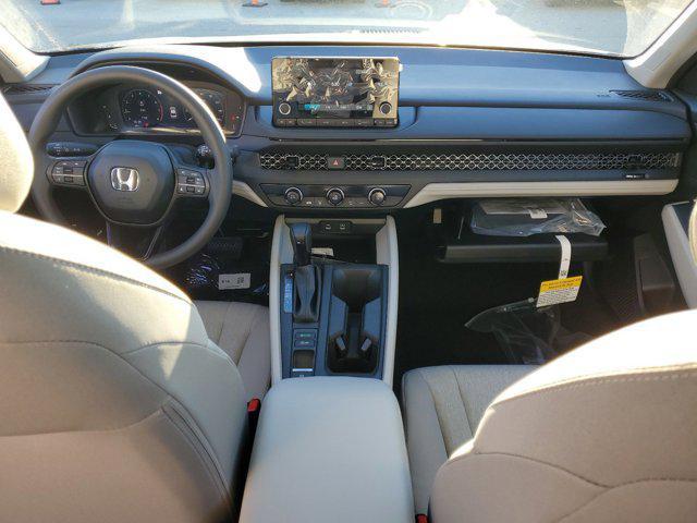 new 2025 Honda Accord car, priced at $28,460